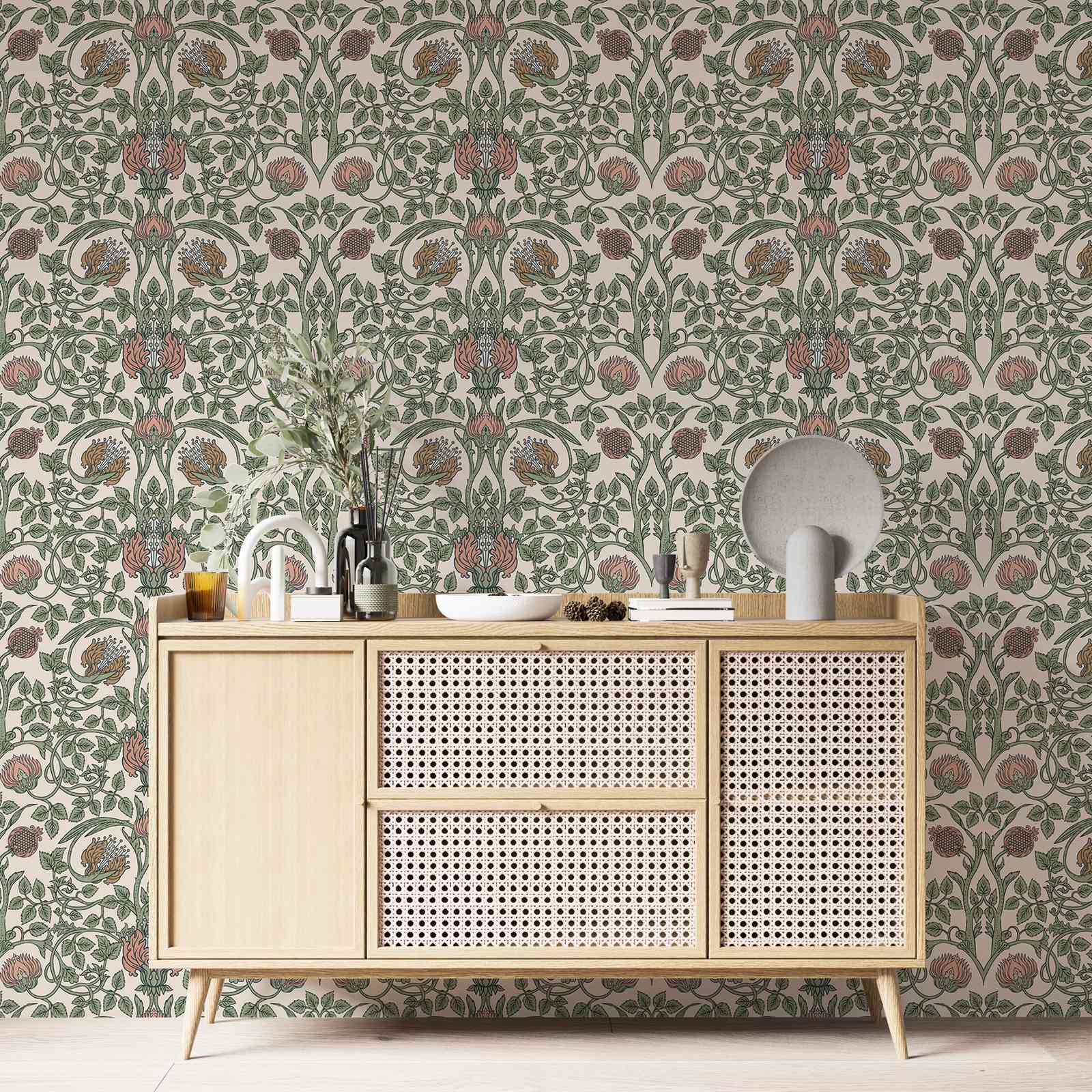 Grüne Medizin und Kräutertapet – Herbal Wallpaper Bewertung und Preis