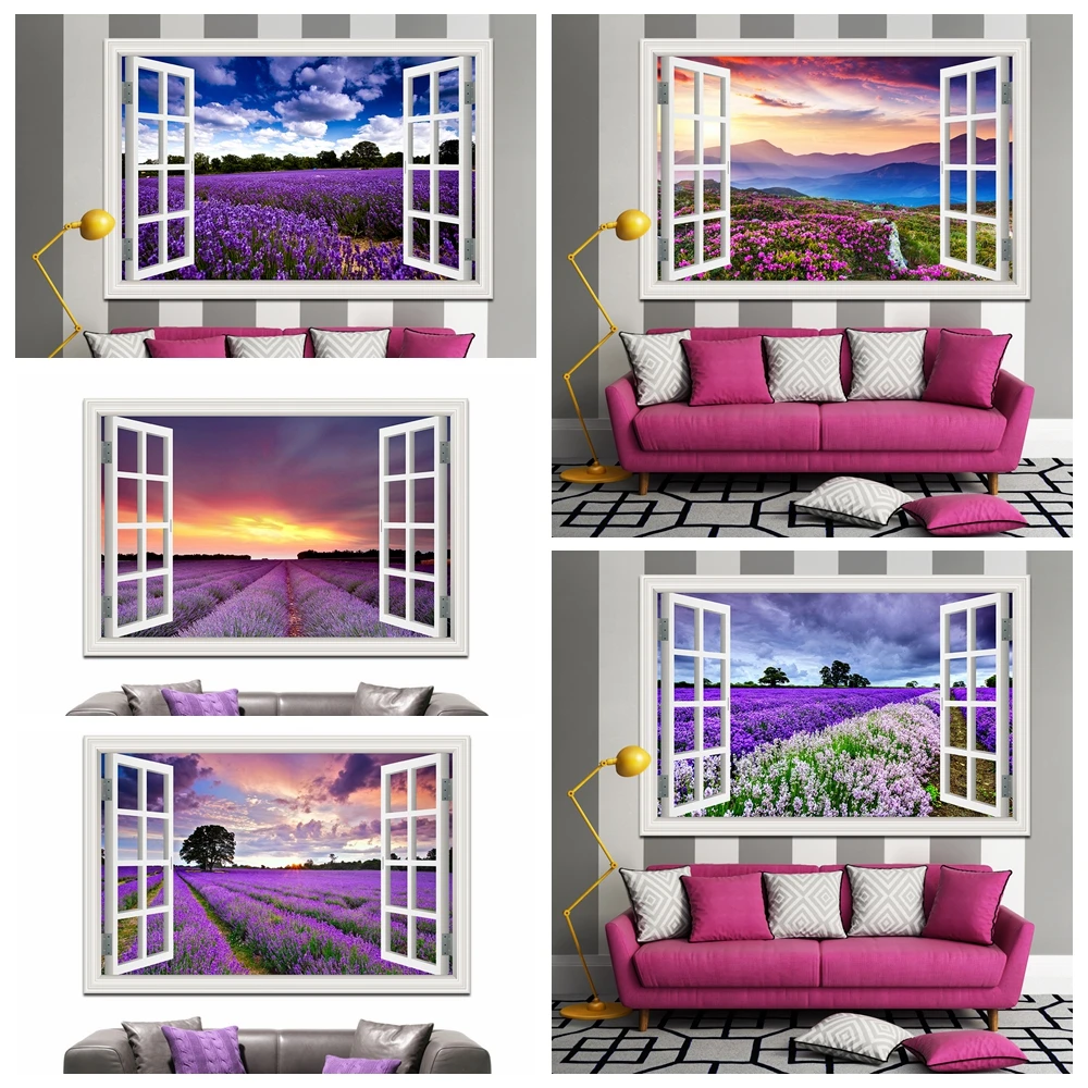 3D Wand Aufkleber Lavendel Fel – Herbal Wallpaper Bewertung und Preis