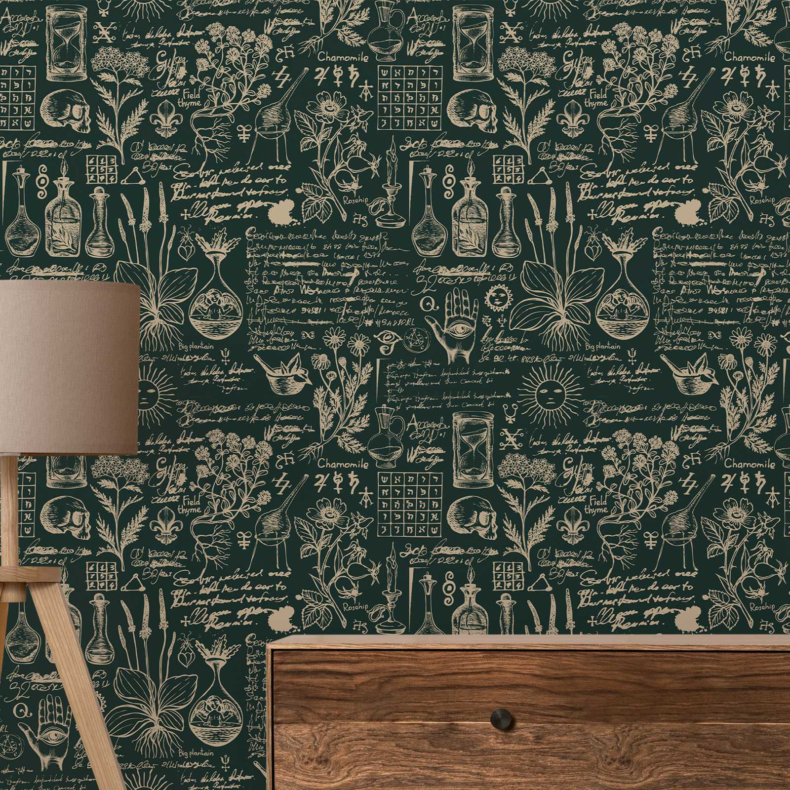 Grüne Medizin und Kräuter tape – Herbal Wallpaper Bewertung und Preis